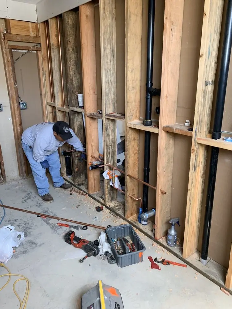 Commercial rough-in plumbing for Gas Line Repair in Gardner